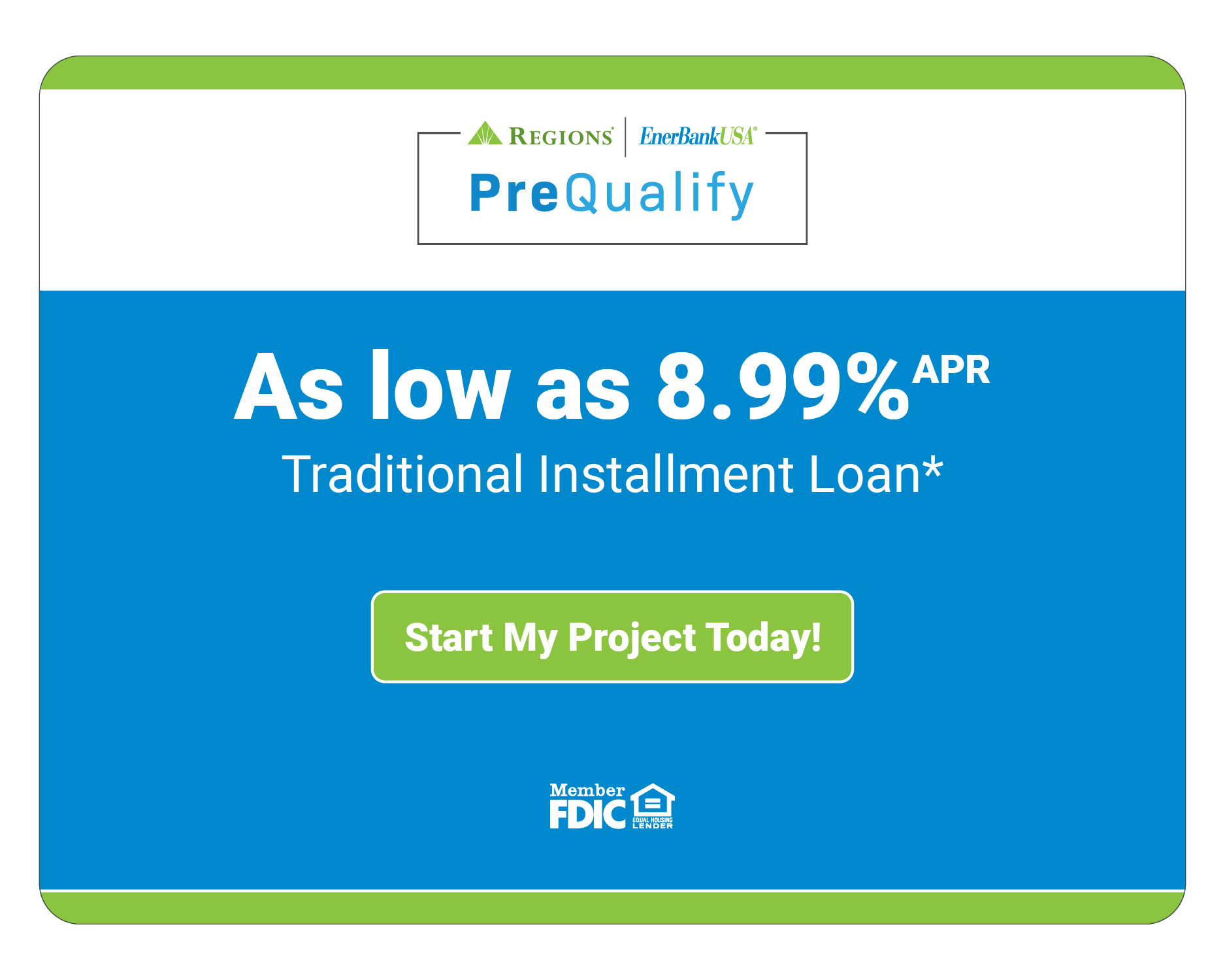Get Pre-qualified with EnerBank USA